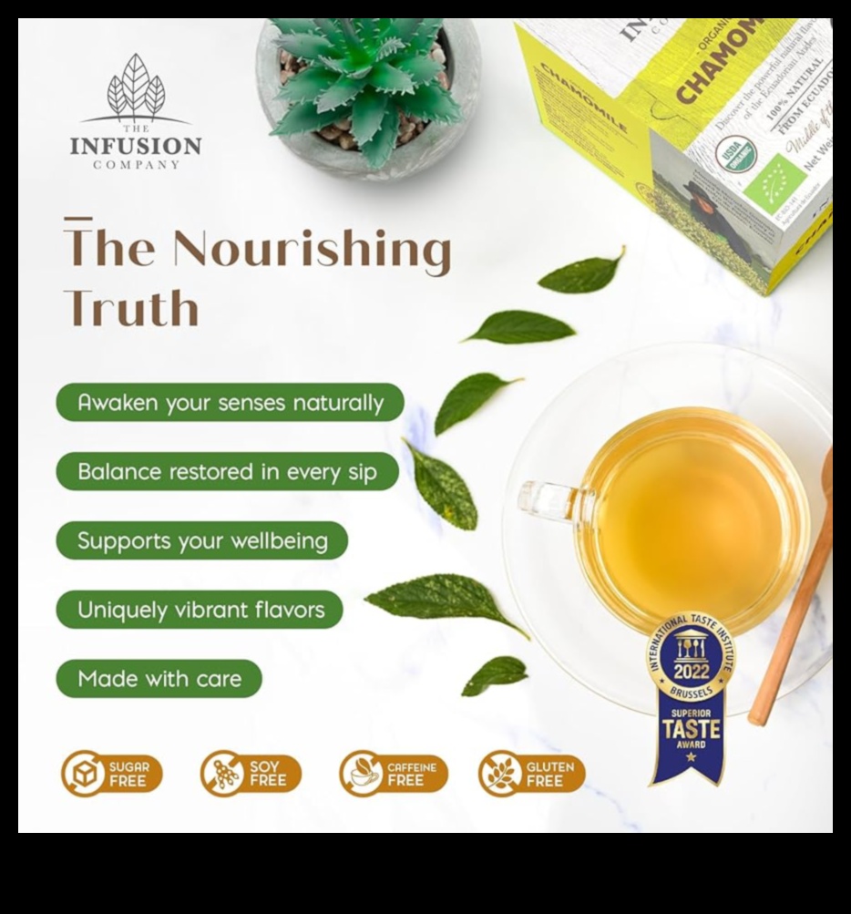 Grădina Relaxării: Captarea esenței ceaiului proaspăt de mușețel