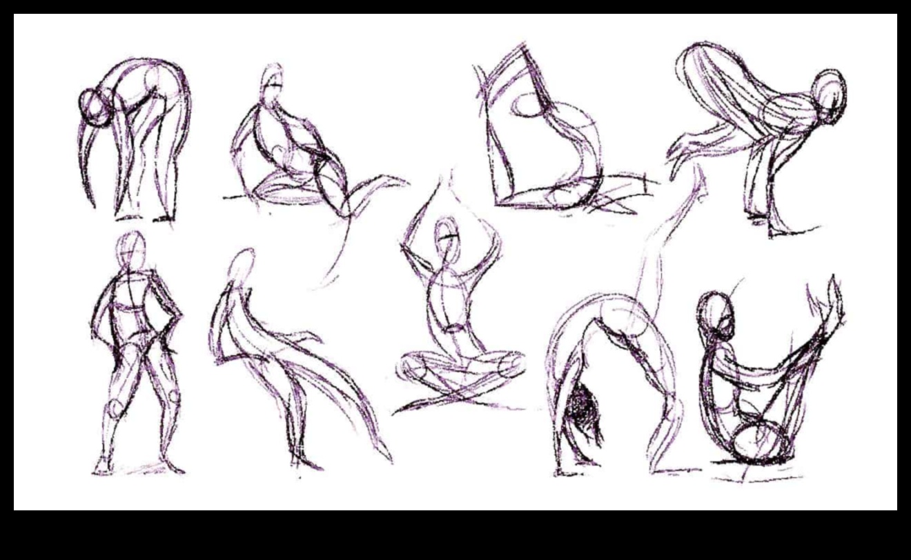 Schița gestuală: captarea energiei în desenele vieții