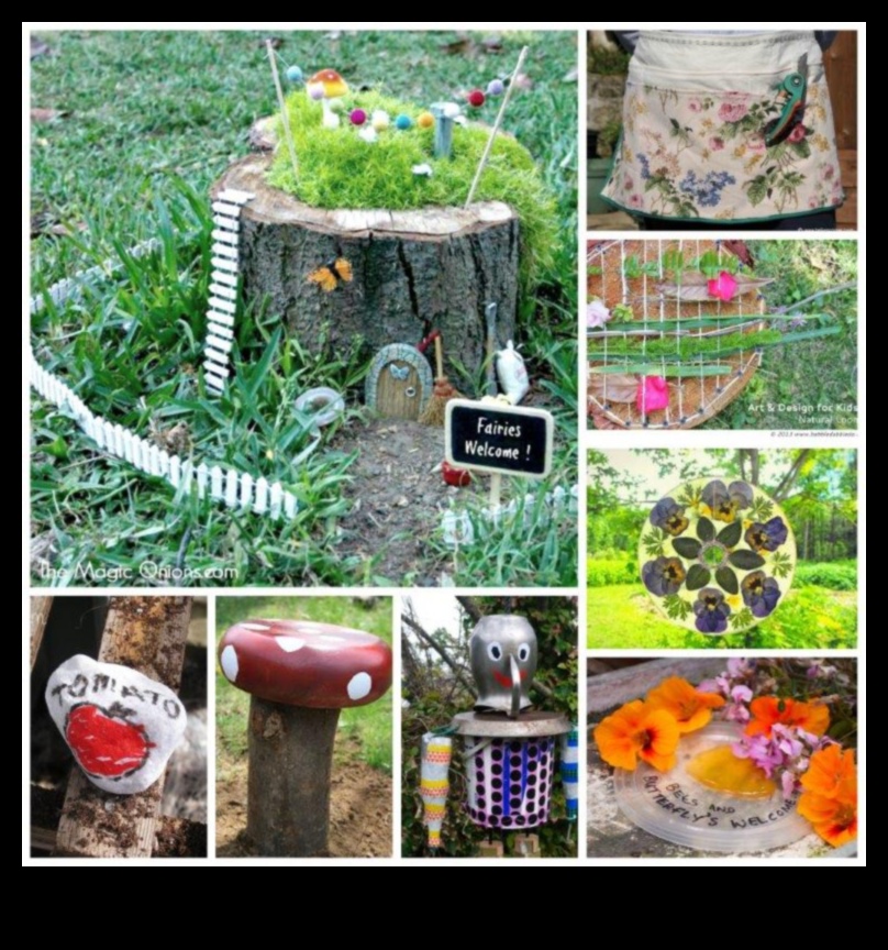 Crafting Greenery: bricolaj aventuri pentru o grădină înfloritoare