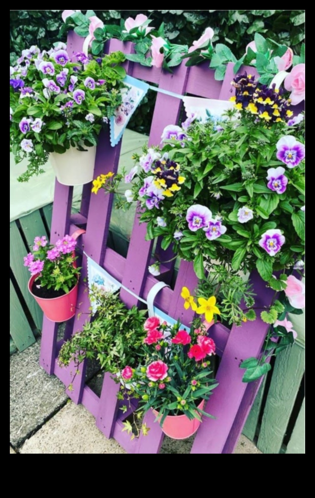 Paleta naturii: inspirații de bricolaj pentru o grădină plină de culoare