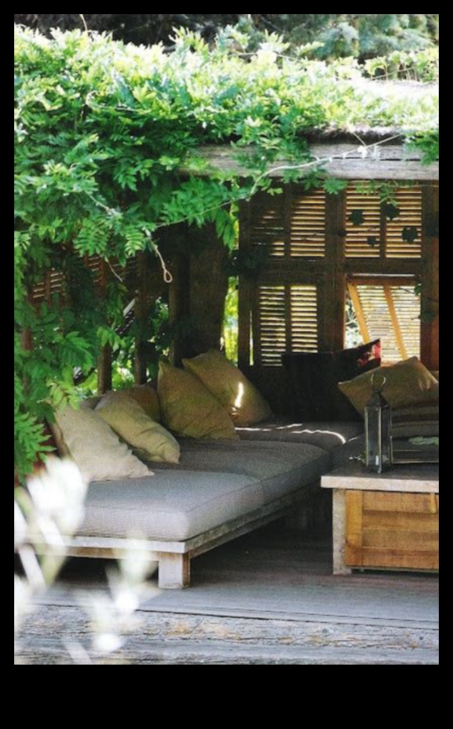 Colțuri cu grădină Ascunzări liniștite în spațiile de cabană 2 Colțuri de grădină: dezvăluirea liniștii spațiilor de cabană