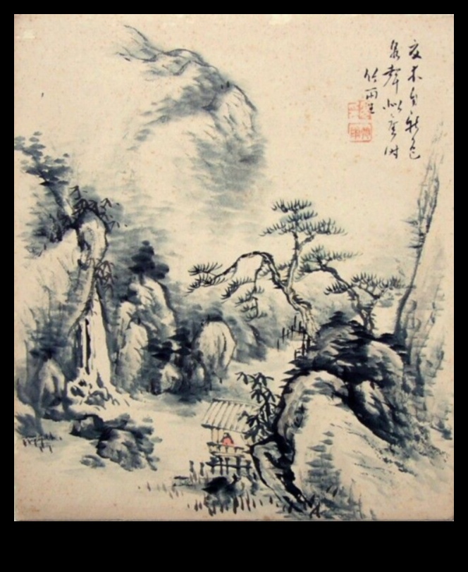 Inked Serenity: capturarea scenelor liniștite cu stiloul și pensula