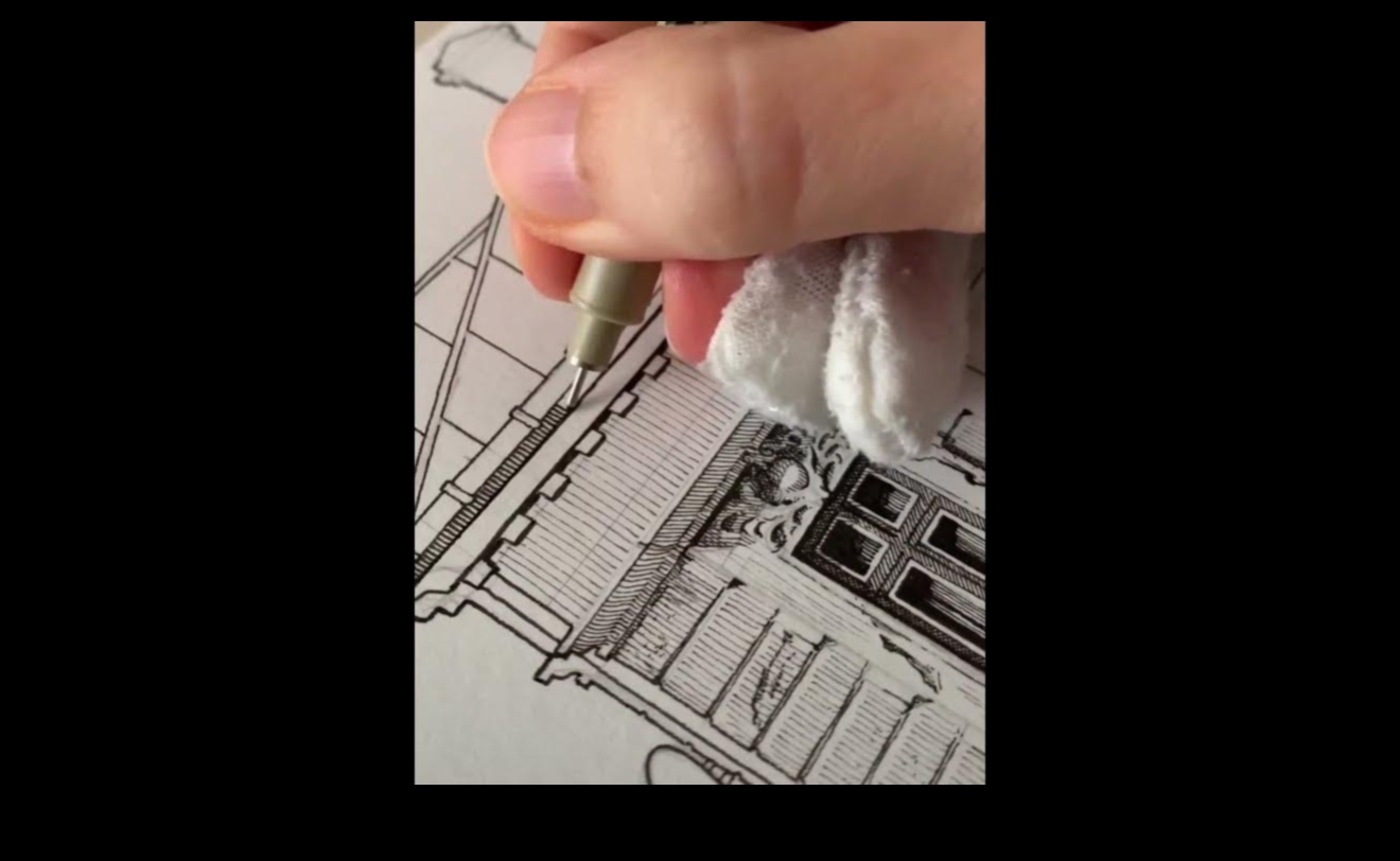 Desen armonie: atingerea echilibrului și unității în schițe în creion