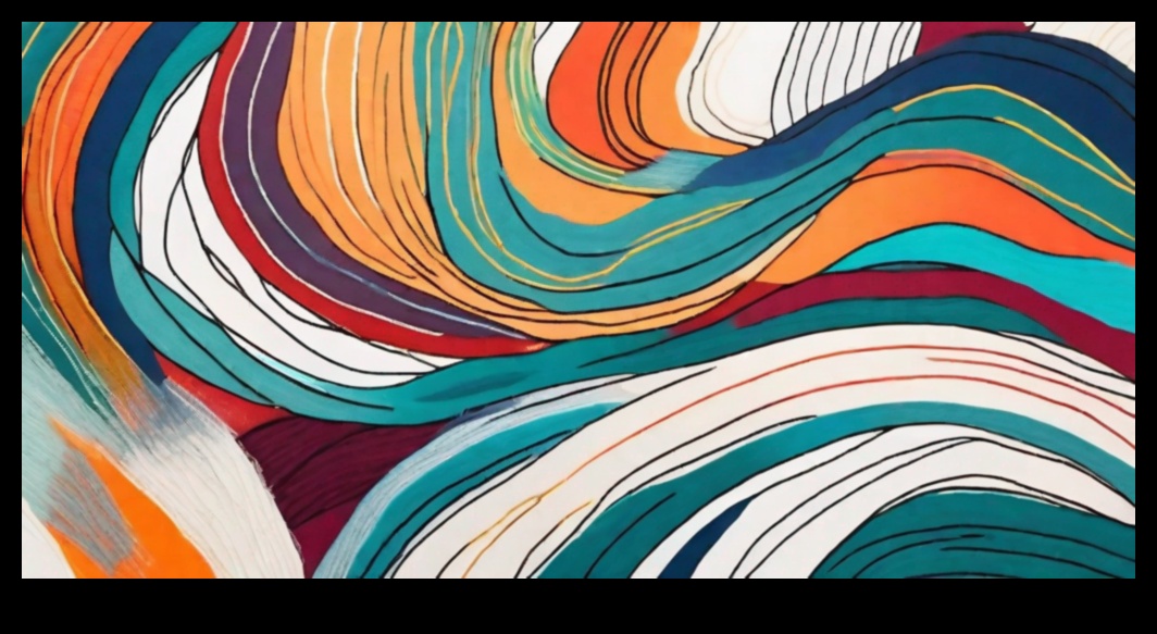 Explorări vibrante: Adăugarea de culoare la creațiile abstracte