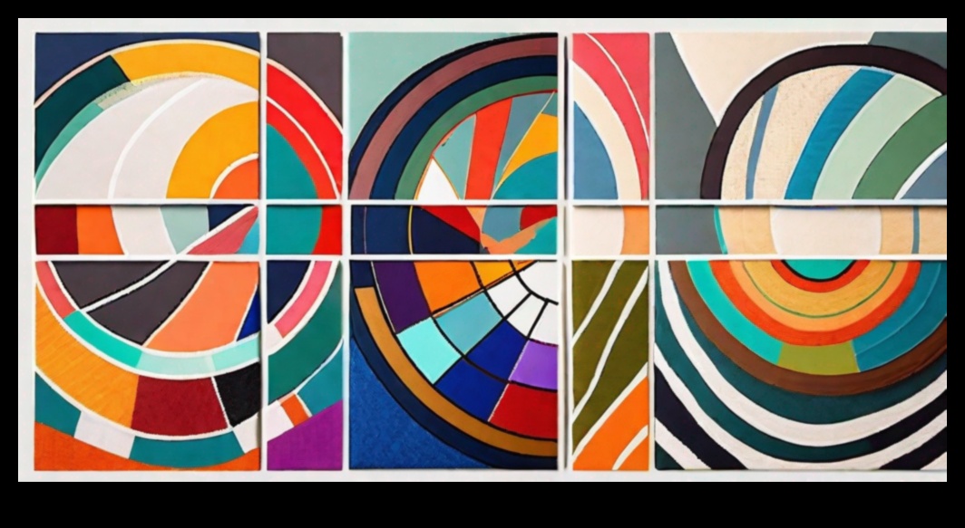 Explorări vibrante: Adăugarea de culoare la creațiile abstracte