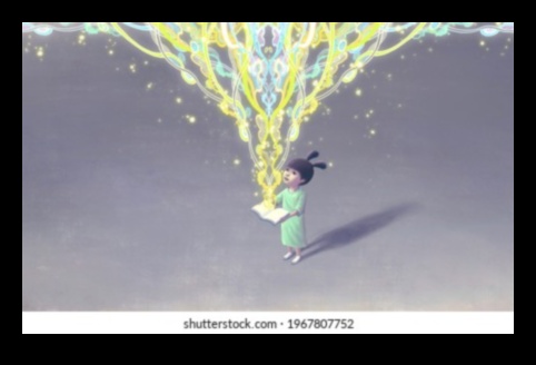 Vise ilustrate: portretizarea imaginației cu înflorire artistică