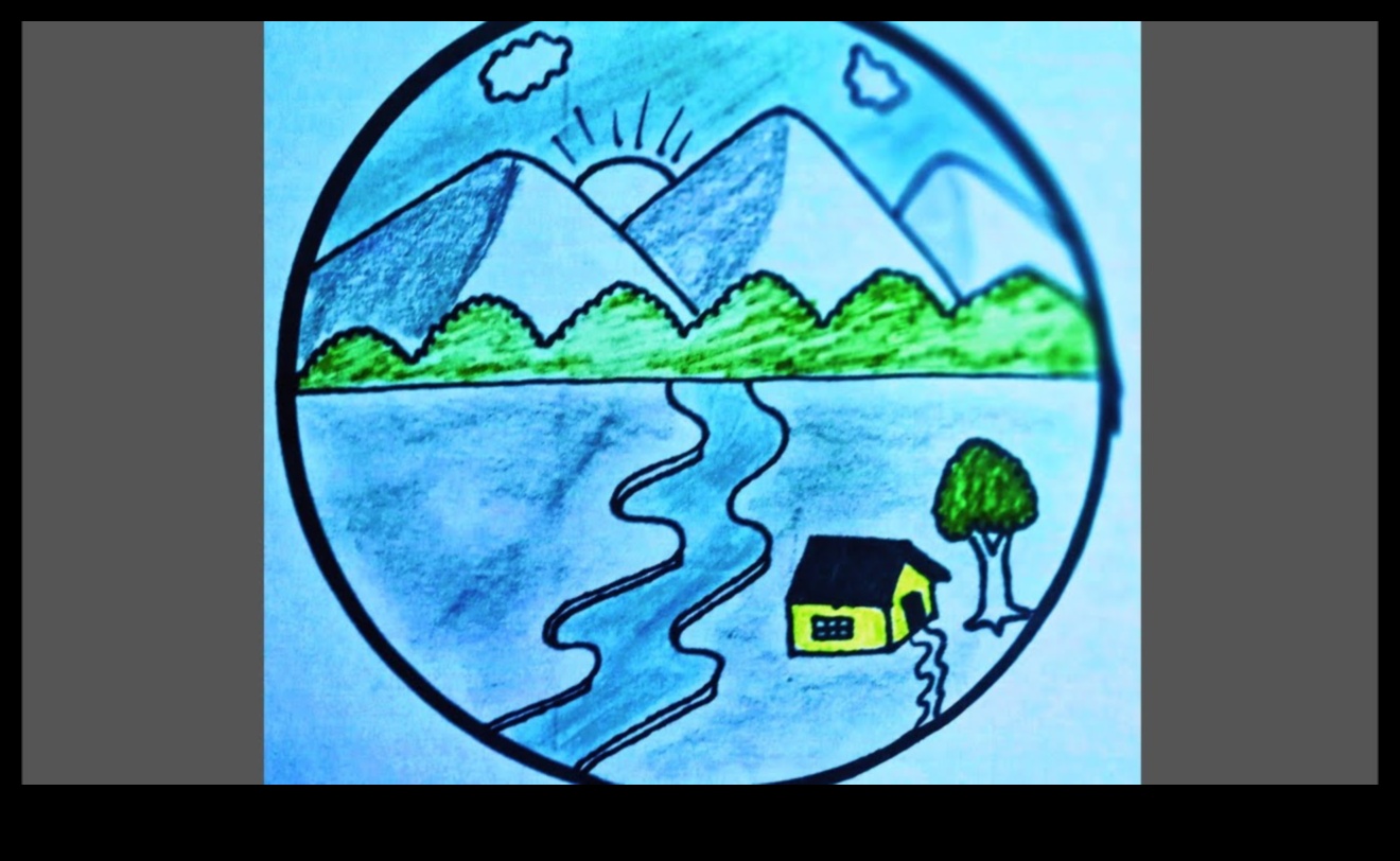 Cum să captezi frumusețea naturii în desenele tale 2 Desenarea naturii: surprinderea frumuseții în aer liber în creion