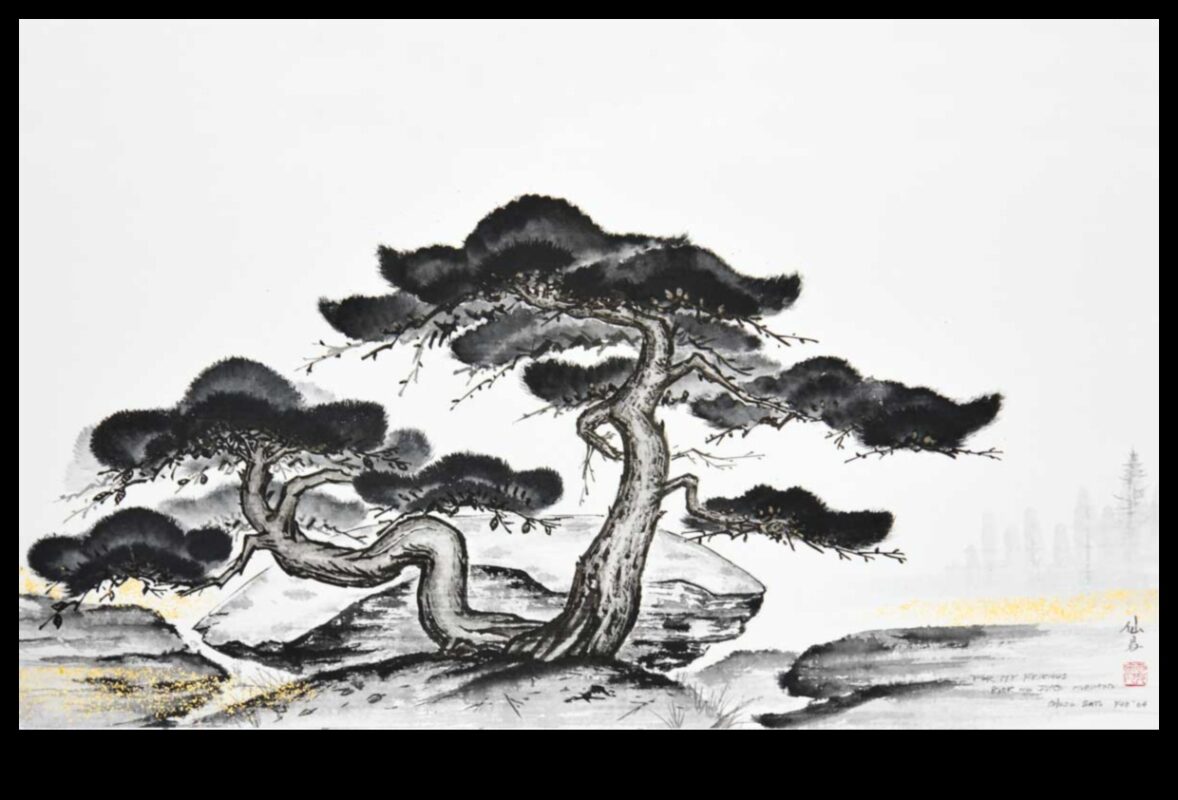 Inked Serenity: capturarea scenelor liniștite cu stiloul și pensula