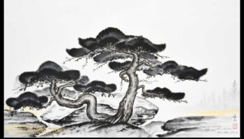 Inked Serenity: capturarea scenelor liniștite cu stiloul și pensula