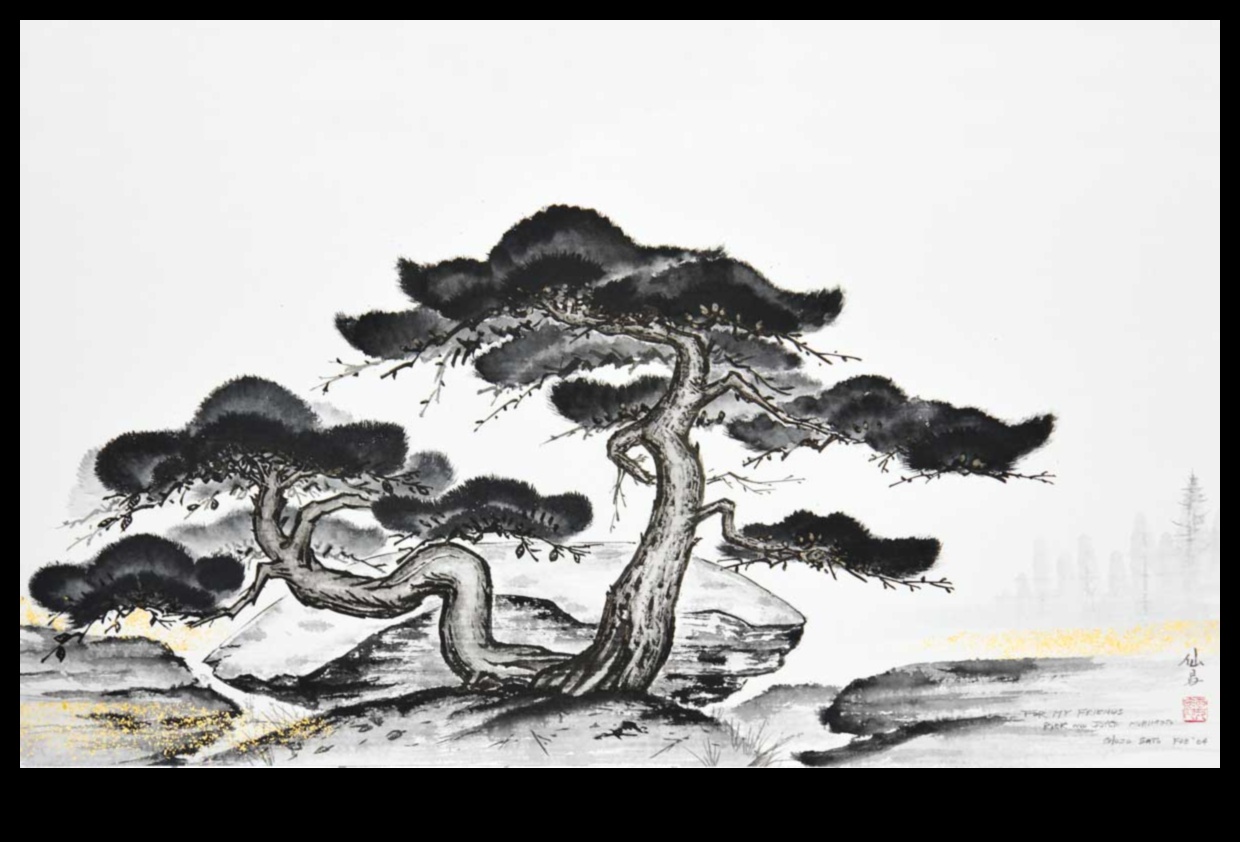 Inked Serenity: capturarea scenelor liniștite cu stiloul și pensula