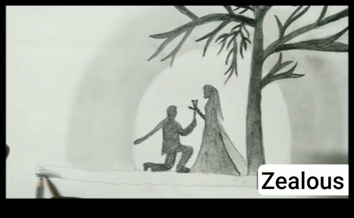 Desen armonie: atingerea echilibrului și unității în schițe în creion